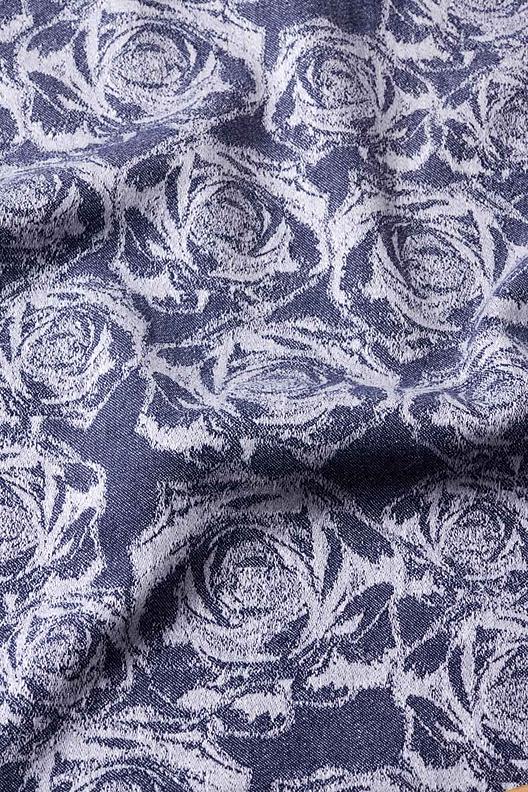 AHL002-TF9921 BOUQUET | Bicolor jacquard bicolore, mix of linen and lambswool 