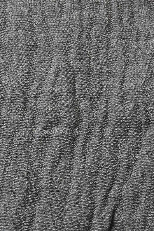 CANNETTE' HIPSTER | Large width, jacquard weaving, wavy 3D texture, yarn dyed, Blurred effect, soft. 