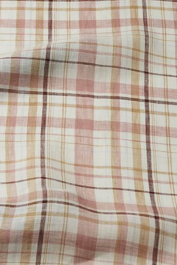 V046 checked-0002 Sanfor Airo 150 R05 | Voile carreau écossais teint fil. Finissage Airo pour douceur et gonflant 

