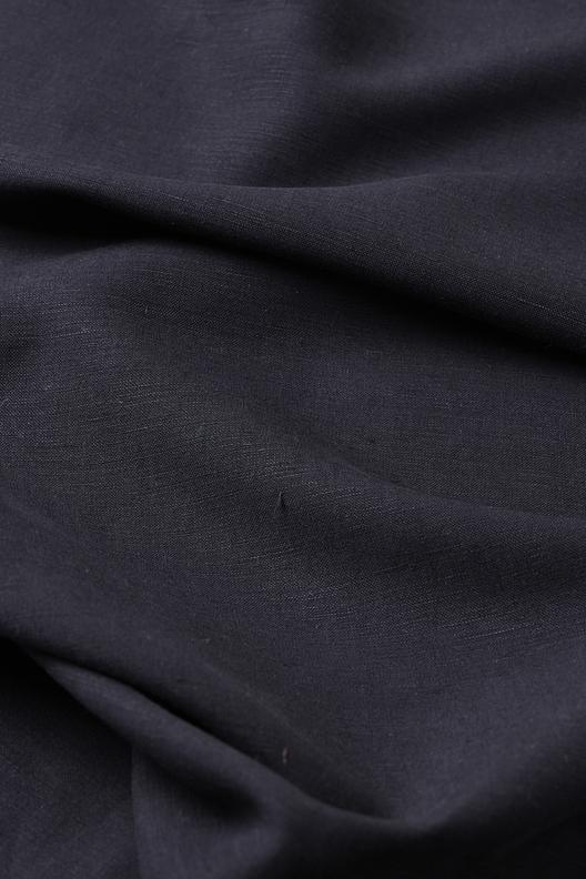 LS399053HH1010000U Gaya | Toile mélange Lin et soie teint en piece, lavage enzymes, + Sanfor + finissage Airo, toucher peau de peche, fluide.
