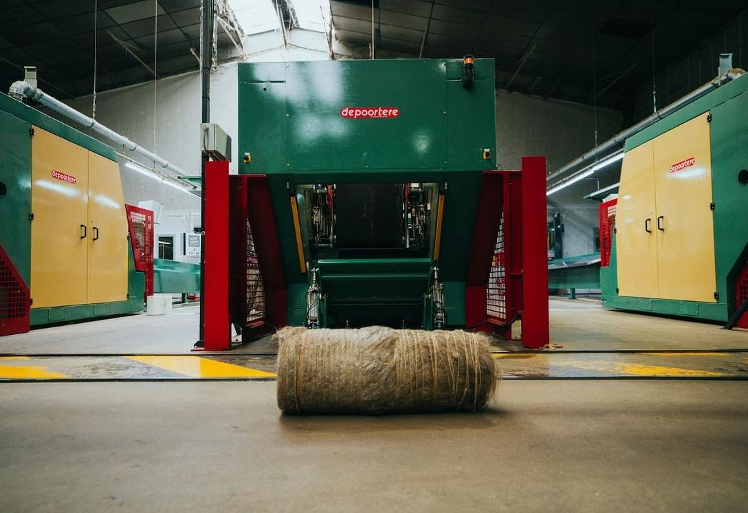 Usine teillage lin