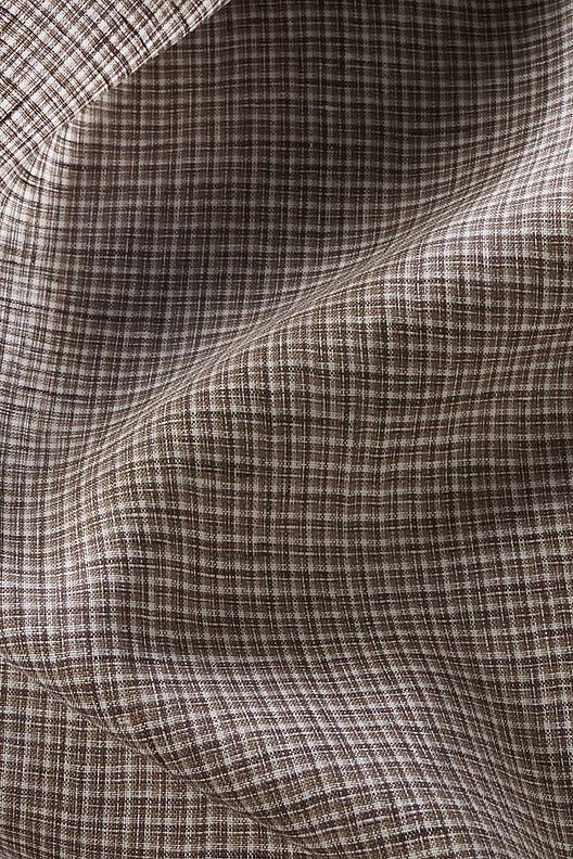 Sahara Lux F3106183/24 | Albini 1876 collection. mini check, yarn dyed, cool and soft touch 