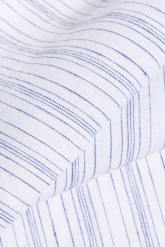 L804 STRIPED-0001 SANFOR AIRO 150 R05 | Aida canvas, bicolor yarn dyed, stonewashed