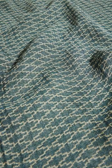 3112055/des.9279/col.72+R849/72+PINEHA90 | washed linen, Jacquard, geometric, bicolour,