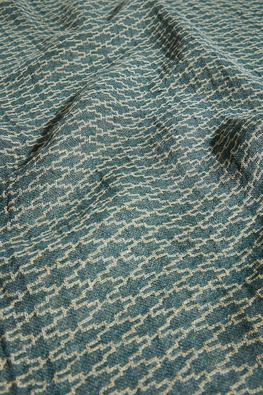 3112055/des.9279/col.72+R849/72+PINEHA90 | washed linen, Jacquard, geometric, bicolour,