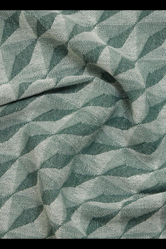 31321/51/des.9407/col.19/PINEZMM40 | lavé, jacquard, op'art pattern, cotton from recycled denim