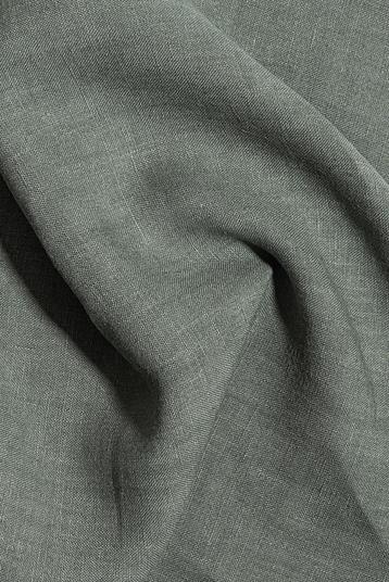 ORG14 algue-5040 Sanfor Airo 150 R05 | supple plain weave in organic linen, Sanfor Airo, Stock service