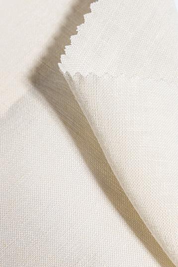 ORG05 opt white-0020 Sanfor Airo 150 R05 | supple plain weave in organic linen, Sanfor Airo