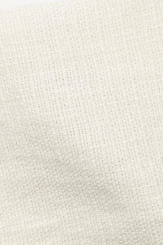 Granité Stone wash Blanc | fancy weave thick yarns stonewashed, heavy weight  