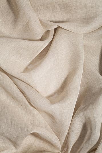 BISSO col. 1/2 BOLLITO 990012 | plain weave - semi transparent - fine slub , very large width
