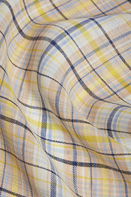 Sample 1932 p2 | Herringbone, yarn dyed, Tartan checks, stonewash