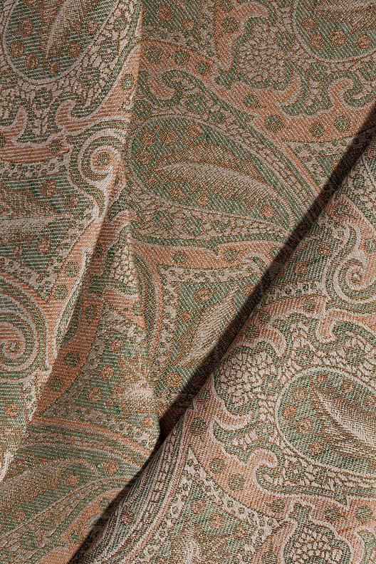 Ilex - Art.277 | jacquard - double face - dessin palmette, cachemire - dense - aspect rustique - stock service