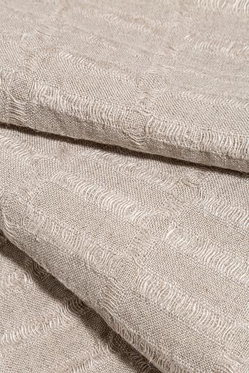 JE2796W HEMPY/VARIOUS COLOURS | fancy weaving tone on tone, natureal colour, linen and hemp, floating yarns