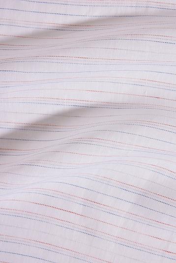 Sample 1611 p3 | voile, fine stripe with a space dyed yarn, washed, lightweight