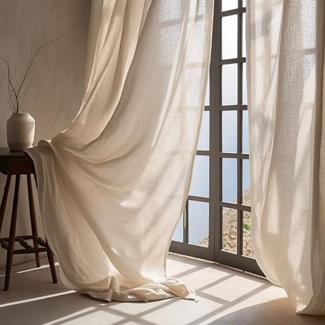 Linen: fabrics' collection for home decor and furnishing market, for curtains, carpets, wall coverings, home accessories and trimmings