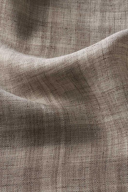 NOBEL MELANGES S00231-302/00001 | yarn dyed twill, shades of natural linen, natural glazed shine, fluid  