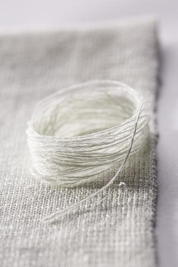 Recycle linen | Nm 2/28 recycled linen GRS certified and et silk shappe, soft touch
jersey, gauge 12