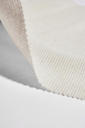 220041 | fancy stitch, Waffle texture; Polyester recyclé GRS, and linen