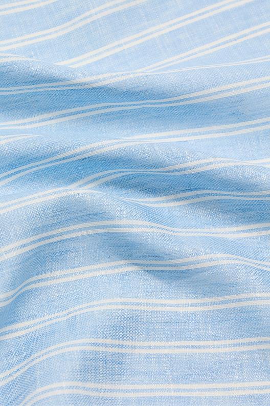 SESTRI | yarn dyed stripe on micro fancy weave