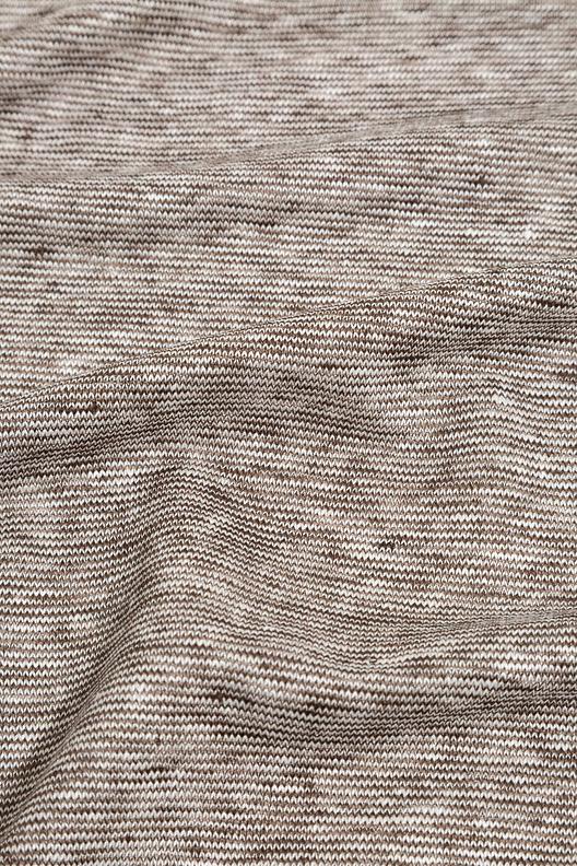 LINEN 812 | jersey teint fil faux uni, micro rayure