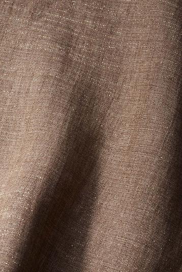 26622 | plain weave, delavé linen with gold metalloplastic yarn, sparkling 
responsible production, ecofriendly finishing, water saving process, solar energy
Greenpeace Detox charter. Stock service