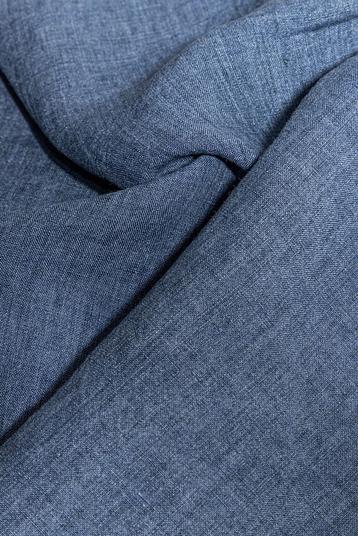 4543 | plain weave, delavé linen, denim look, stock service  