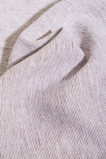 SORRENTO 133 | yarn dyed micro stripe, delavé linen