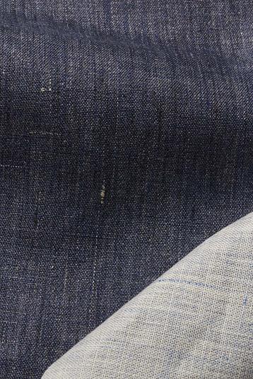 2297 | splittable double weave, sophisticated denim look, trans-seasonal   
the mill uses 100% renewable electricity (including self-produced with solar panel and hydroelettric power plant)