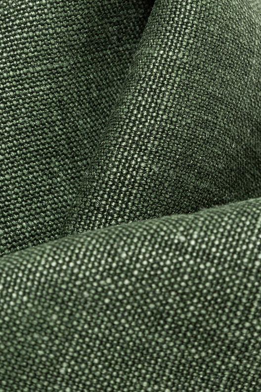 PAL01E001 DARK GREEN | canvas yarn dyed - compact , délavé