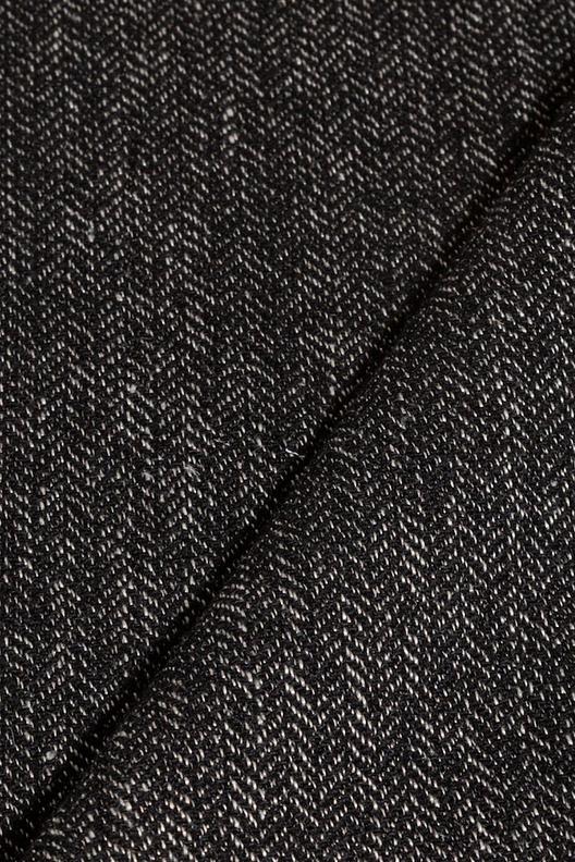 PIEVE 13508 | Blurry yarn dyed herringbone, twisted yarn, linen and wool mix, warm and cosy touch, supple hand