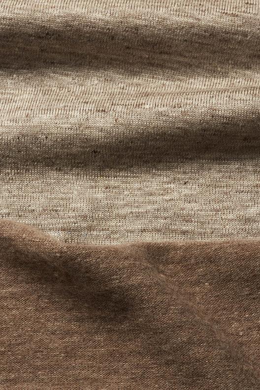 10557 | luxury sweatshirt, plated knit with cashmere back, soft and warm inside 
The mill uses 100% renewable electricity (including self-produced with solar panel and hydroelettric power plant)