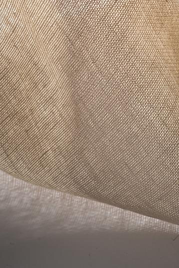 L812 pewter-4535 BOHO CHIC | open woven plain weave, Sanfor ; Airo, Stock service