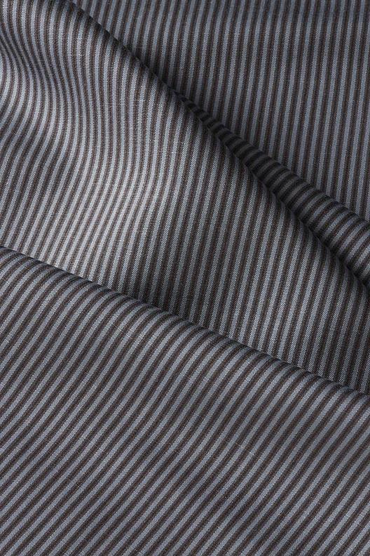 SAN DIEGO | small yarn dyed stripe, satin base, discreet glazed shine, supple, Tencel mix