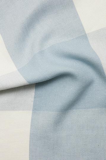 KT14554 p0-701 | yarn dyed, giant Gingham check, canvas, stonewashed