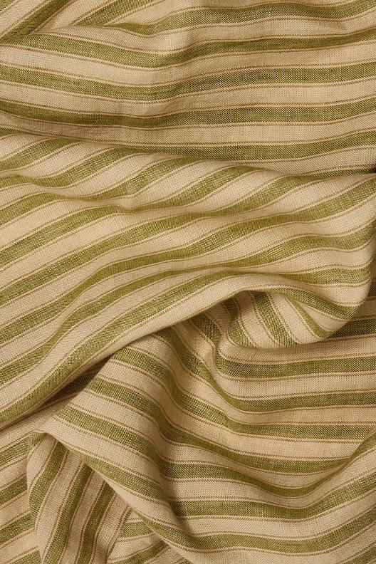 12229/09/des.9198/col.144+R117+R184/144 | yarn dyed ticking stripe, light weight for scarves or tailoring, vintage look