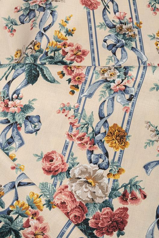 GARDA DIS.331 VAR 31 | Printed canvas indanthrene colour, ultra resistant, 18th century motif